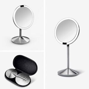 SimpleHuman Simple Human Mirror Foldable 10X Magnifying Mirror with Case